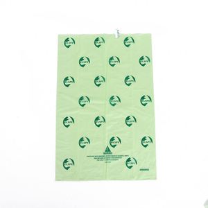 Sacs à déjections canines biodégradables écologiques, lot de 16 rouleaux, personnalisables, sacs à déchets compostables en plastique, parfum fruité, style coupé 1 - Product Image 3
