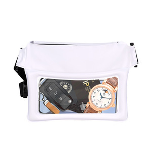 Sac banane étanche avec airbag, pochette flottante pour téléphone à écran tactile, sac bandoulière étanche pour la natation, la dérive et le surf - Product Image 5