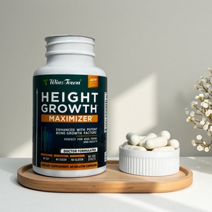 Complément alimentaire en capsules pour la santé quotidienne et la croissance, formulé par des médecins, sans sucre, sans gluten, sans soja, pour enfants, adolescents ou tous les âges - Product Image 2
