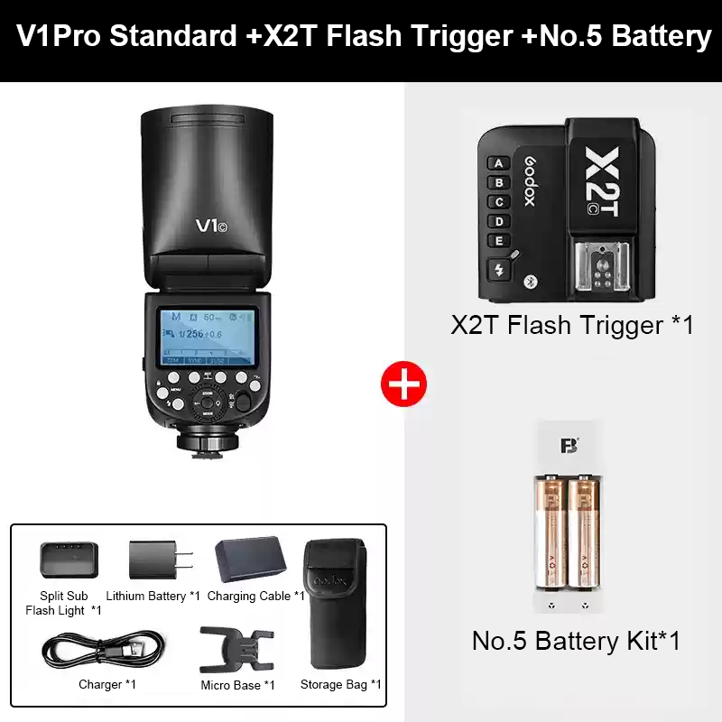V1Pro + X2T + แบตเตอรี่ No.5