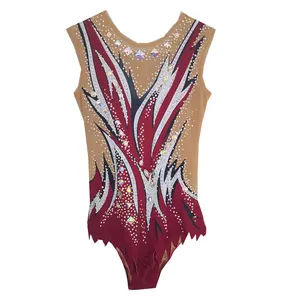 Lof Ropa De Entrenamiento Ballet Training Dancewear Ritmische Gymnastiek Turnpakje Dans Kostuum Unitard Festival Outfit