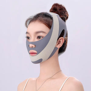 चिन रिड्यूसर स्ट्रैप डबल एलिमिनेटर स्लिमिंग बेल्ट का चेहरा महिलाओं के लिए बैंड उठाना पट्टी - Product Image 1