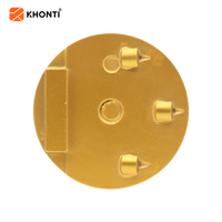 Palets de disque de meulage 3*1/4PCD de dureté moyenne avec segments de stabilisateur Disque abrasif OEM personnalisable de 4 pouces 100mm de diamètre
