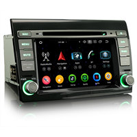 Erisin ES6571F Écran tactile 7 pouces Android 16 Radio GPS de voiture 64 Go DSP RGB pour lecteur Carplay pour Fiat Bravo Stéréo SD