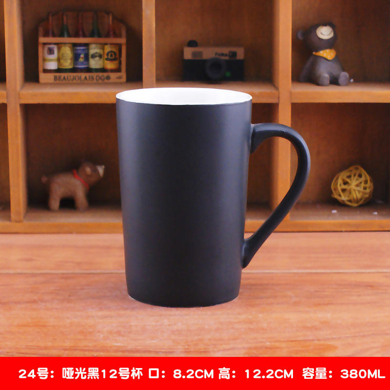 ถ้วยสีดำ ขนาด 12