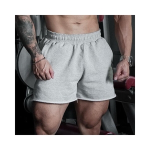 กางเกงขาสั้นออกกำลังกายของผู้ชายผ้าฝ้าย100% ระบายอากาศปรับแต่ง2025ผลิตจากเวียดนาม - Product Image 1