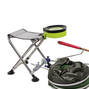 Taburete plegable portátil <span class=keywords><strong>de</strong></span> acero inoxidable Maza, silla <span class=keywords><strong>de</strong></span> pesca <span class=keywords><strong>de</strong></span> Metal <span class=keywords><strong>multifuncional</strong></span> para uso en parque al aire libre, diseño moderno para uso en la playa - Product Image 1