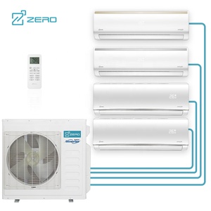 เครื่องปรับอากาศแบบแยกส่วนหลายโซน ZERO 24000 บีทียู แบบไร้ท่อ พร้อมฟังก์ชั่นทำความร้อนและทำความเย็น ระบบอินเวอร์เตอร์ - Product Image 2