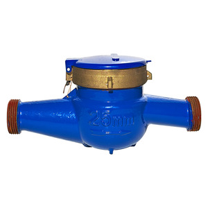 YueMeiTe Water Meter 25mm Multi-Jet Threaded Connection Brass Material For Household Use - Product Image 2