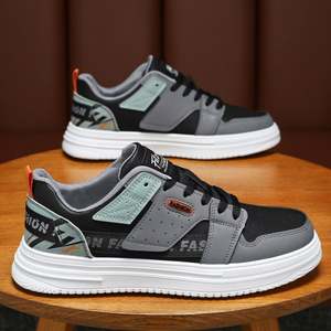 Chaussures de planche décontractées pour hommes 1 à 1 nouvelle tendance mode de haute qualité avec semelle épaisse et fermeture à lacets caractéristique antidérapante - Product Image 2