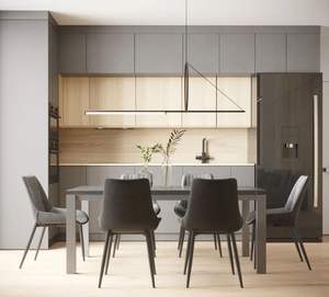 מטבח ארון ארה"ב עם מזווה ואי עם כיור מבריק מטבח ארון - Product Image 5