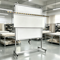 Honki Bright Double Poste, Machine d'inspection et de levage motorisée entièrement automatique pour stores à lamelles, stores à rouleaux, stores zébrés et stores alvéolés