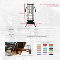 Torre Espiral de Pilates Comercial para Entrenamiento Físico en Estudio, Programas de Rehabilitación y Ejercicio, e Instalaciones Profesionales de Entrenamiento