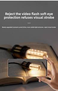 בהירות גבוהה לחסוך אנרגיה e27 בורג 15w מלא כוח משתנה בית סלון הרגל ladowless הוביל אור נורה תירס - Product Image 5