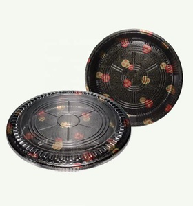 กล่องซูชิทรงกลมสำหรับใส่อาหารแบบนำกลับบ้าน/บรรจุภัณฑ์<span class=keywords><strong>ซูชิ</strong></span> ราคาโรงงาน ขายดี - Product Image 2