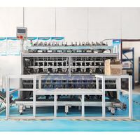 Ligne de production de masques faciaux Gtop à six têtes entièrement automatique pour le remplissage et le scellage de masques faciaux