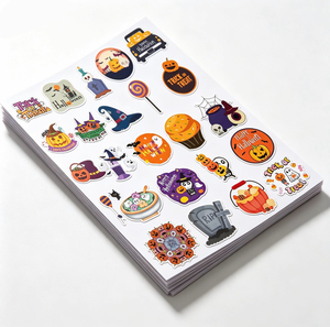 Pegatinas de Vinilo con Corte Personalizado de Dibujos Animados, Pegatinas Decorativas Mate Impermeables, Pegatinas con Impresión de Logotipo Personalizado - Product Image 3