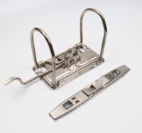 Mecanismo de Clips Metálicos de Níquel y Hierro de 3 Pulgadas (55 mm) para Archivadores de Oficina, para Organización de Papel