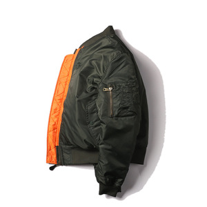 Blouson Bomber Basique Tendance Hiver pour <span class=keywords><strong>Homme</strong></span> et Femme, Style Pilote, Version Coréenne, Streetwear, Manteau Baseball <span class=keywords><strong>Grande</strong></span> <span class=keywords><strong>Taille</strong></span> - Product Image 4