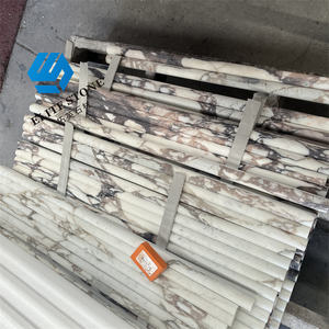 Plinthe en marbre naturel de qualité supérieure moulure hôtel Villa projet porte fenêtre cadre décoration pierre garniture marbre plinthe - Product Image 3