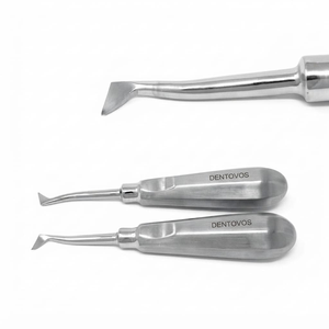 Élévateurs dentaires Cryer Droit et Gauche, Paire Premium en Acier Inoxydable 420 Poli Mat, Revêtement Plasma - Product Image 2