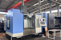 Centre d'usinage vertical CNC 5 axes haute précision DONGS VMC1160, commande Fanuc, BT40, table tournante 3+2, entièrement automatique, usage intensif