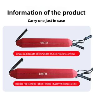 Boya de <span class=keywords><strong>Rescate</strong></span> Reflectante de Espuma EVA de Despliegue Rápido 120N Roja Marca NFR para Entusiastas de Deportes Acuáticos, Seguridad Vial y Emergencias - Product Image 6