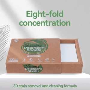 Tabletas de Lavandería Ecológicas Sin Plástico de Marca Privada SANYUAN, Hojas de Detergente para Ropa con Fragancia a Lavanda - Product Image 5