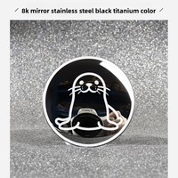 Autocollant décoratif pour enjoliveur de roue de voiture, autocollant logo de voiture, modification extérieure pour BYD Seal 05 06 07 GT personnalisable