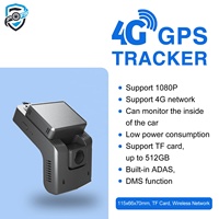 IPoster 1080P 2 canaux Caméra embarquée pour véhicule avant et arrière, enregistreur vidéo boîte noire, ADAS DSM WIFI GPS 4G AI Dashcam Caméra embarquée