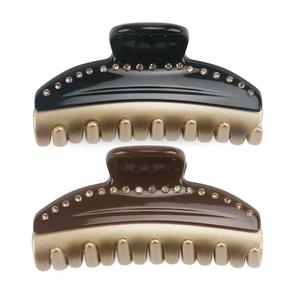 Oradour – Grandes pinces à cheveux personnalisées en acétate, durables, légères, couleur unie, pour femmes et filles, vente en gros, usage quotidien, pour tresses et coiffures. - Product Image 6