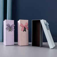 Boîtes personnalisées pour cadeaux, emballage avec nœud papillon, boîte en papier