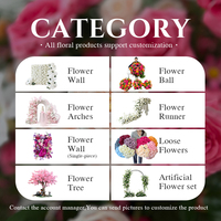 Sunwedding Künstliche Seidenblumenkugel als Hochzeitsdekoration für Abschlussfeier, Weihnachten & Osterdekoration