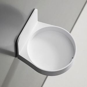 No-Drilling Hand Sanitizer <b>Machine</b> Holder Acrylic Bathroom Storage Rack Detachable Dispenser Base Organizer - Product Image 3