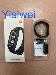 M5 M6 M7 M8 M9 Montre intelligente IPS Display Wristband-Chronographe Mesure la fréquence cardiaque Pression artérielle <span class=keywords><strong>Bracelet</strong></span> de santé - Product Image 2