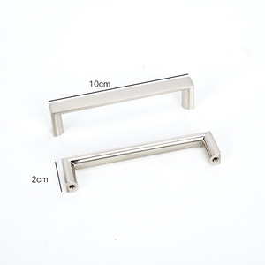 Poignée de meuble en alliage de zinc de style européen, 10 cm x 2 cm, pour tiroir de meuble - Product Image 1