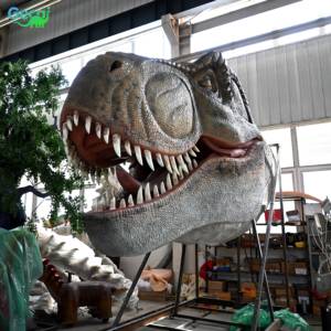 Gecai Animatronic Dinosaur Factory Modèle tête T-<span class=keywords><strong>rex</strong></span> animatronique grande taille à vendre - Product Image 4
