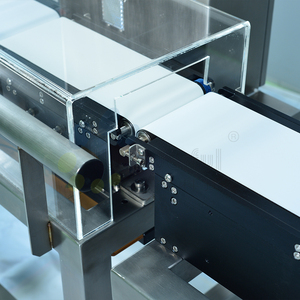 Túi carton gói In-Line băng tải kiểm tra định lượng thực phẩm Máy dò kim loại Trọng lượng máy Tên sản phẩm trọng lượng Quy mô checkweigher - Product Image 3