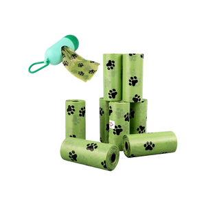 Eco Friendly PE Biodegradable CE ROHS Certified Cut Style Dog Poop Waste Bags - Product Image 1