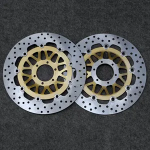 Edelstahl Motorrad teile Zubehör Vorderrad bremsscheibe Rotor Passend für GL 500 Valkyrie 1997-2003 GL1800 Goldwing 2001-2010