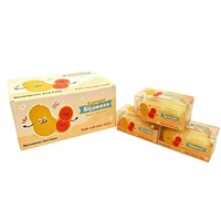 Jouet anti-stress souple en forme d'arachide, design bloc de construction, jouet sensoriel à presser, vente chaude