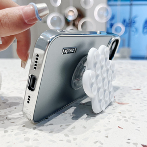 Silicone Cat Paw Shape Portable <strong>Smartphone</strong> Stand Flexible <strong>Waterproof</strong> Phone Holder Air-<strong>Bag</strong> Support 360 Degree Rotating Phone Desk - Product Image 3