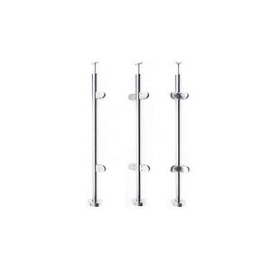 Moderna ringhiera in vetro in acciaio inox staffe <span class=keywords><strong>per</strong></span> corrimano in <span class=keywords><strong>Plexiglass</strong></span> spazzolato <span class=keywords><strong>per</strong></span> uso esterno-<span class=keywords><strong>per</strong></span> alberghi appartamenti - Product Image 1