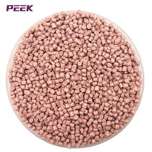 PEEK Matière première plastique personnalisable, granulés de résine PEEK remplis de fibres de carbone CF15%, PEEK 550CA15 - Product Image 1