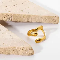EManco Bague Alien Exagérée en Acier Inoxydable, Crâne Punk Hip Hop, Classique pour Femme, 14MM, Bijou Tendance, Cadeau, Vente en Gros