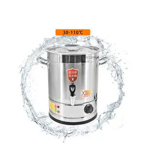 Stainless steel 201 Electric Water Boiler Commercial Water Heating Bucket For Hotel