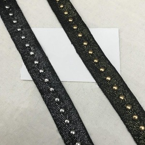 All'ingrosso materiale per perline trivelle a caldo con nastro catena fai da te accessori per vestiti gioielli fatti a mano in <span class=keywords><strong>pizzo</strong></span> di perle in rilievo di Texxtile cucito - Product Image 6