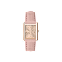 2025 New Ladies Urban Edge Watch Square Damen Leder armband SEIKO Quarz werk Einfache moderne Business Fashion Glas legierung