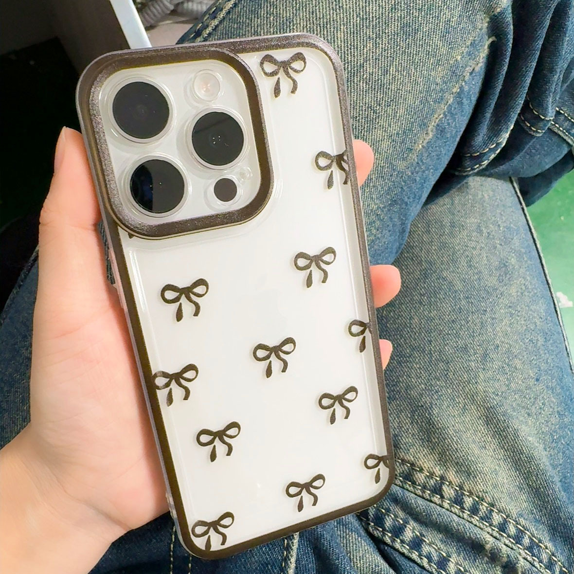 Space Case - Brown Bow