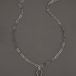 Vente en gros de chaînes en acier inoxydable design personnalisé pour femmes hommes colliers tendance bijoux de corps pour les occasions d'anniversaire ne se fanent jamais - Product Image 3